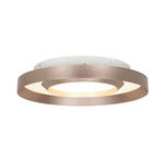 LED-DECKENLEUCHTE 40/8 cm   - Champagner/Goldfarben, Design, Kunststoff/Metall (40/8cm) - Novel