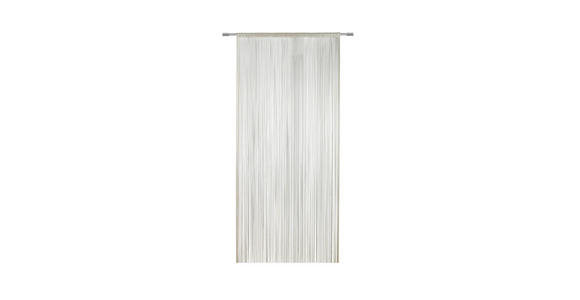 FADENSTORE transparent - Naturfarben, KONVENTIONELL, Textil (100/260cm) - Esposa