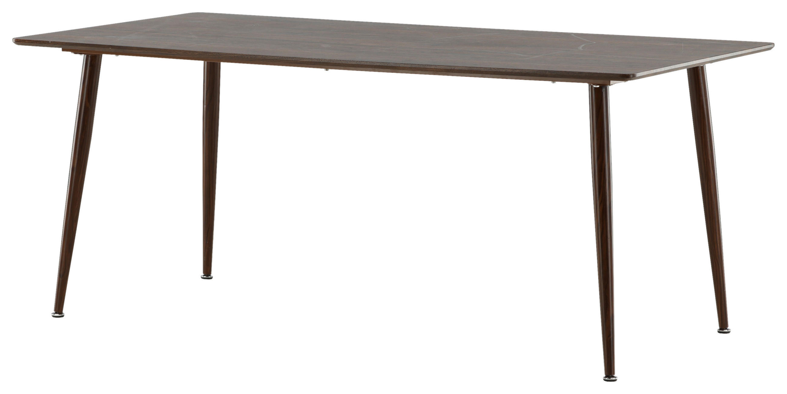 MATBORD i metall, trämaterial 180/90/75 cm   - brun, Design, metall/trämaterial (180/90/75cm) - Livetastic