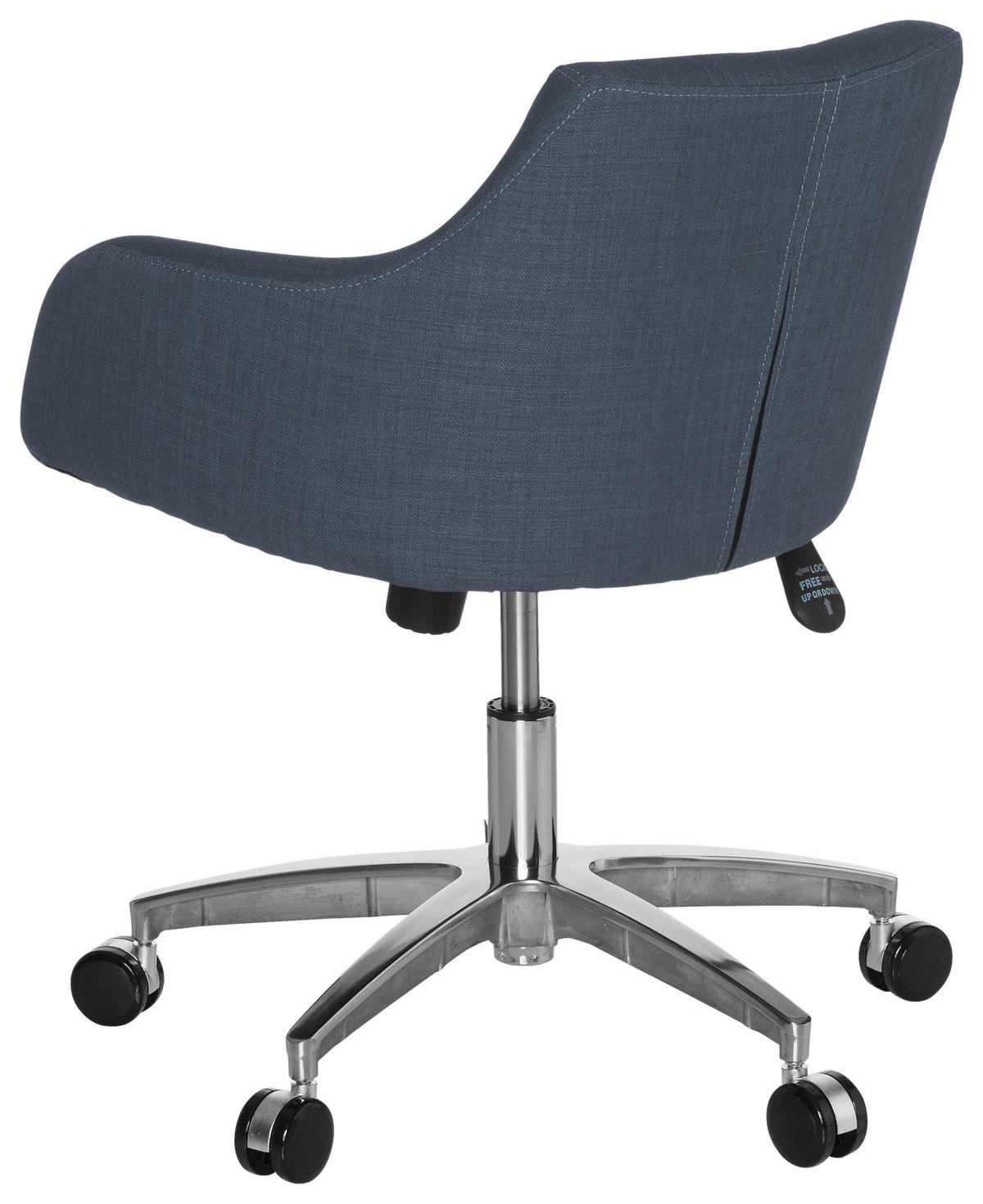 DREHSTUHL Flachgewebe Dunkelgrau  - Dunkelgrau, MODERN, Kunststoff/Textil (55/86/41cm) - MID.YOU