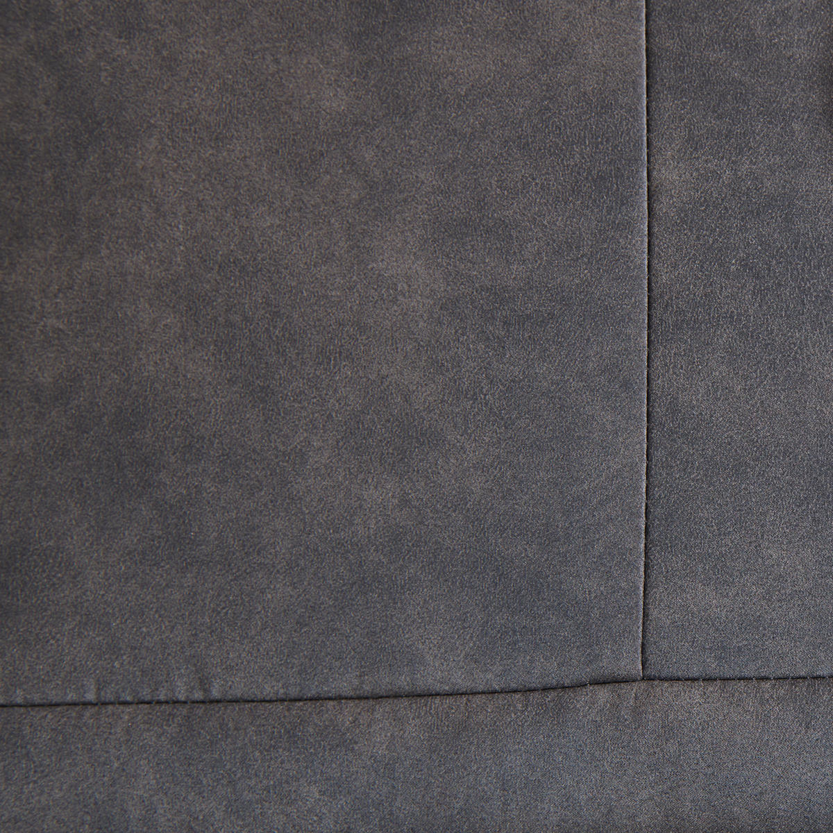 RELAXSESSELSET Mikrofaser Relaxfunktion, Hocker    - Anthrazit/Schwarz, Design, Textil/Metall (80/108/75cm) - Cantus