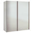 SCHRANK Weiß - Alufarben/Weiß, Basics, Holzwerkstoff/Metall (175/216/68cm) SCHRANK Weiß - Alufarben/Weiß, Basics, Holzwerkstoff/Metall (175/216/68cm)