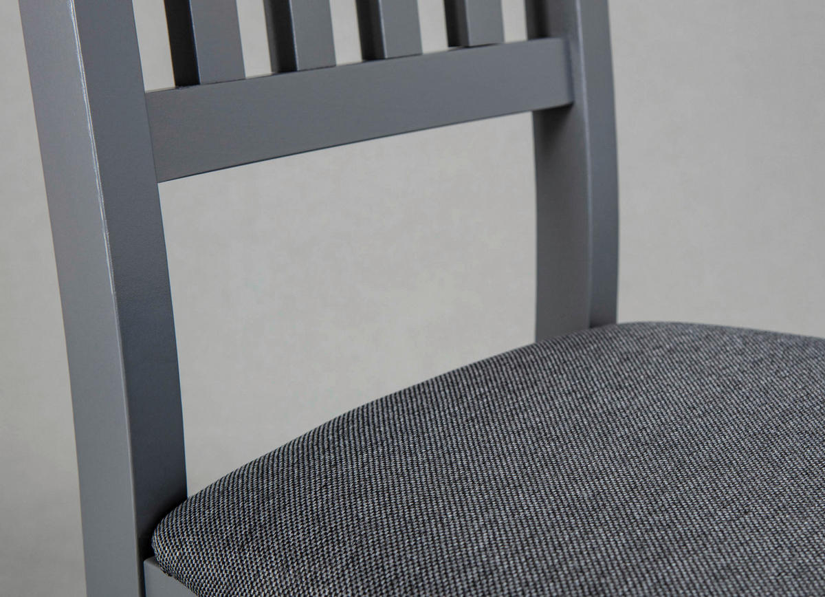 STUHL-SET 2 Stück  in  - Grau, KONVENTIONELL, Holz/Textil (42/95/47cm) - MID.YOU