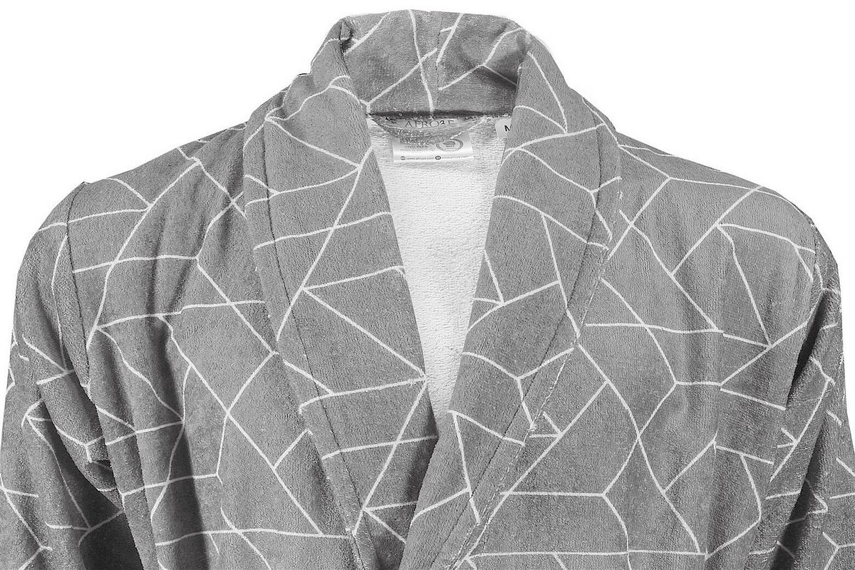 BADEMANTEL M Unisex  - Grau, Basics, Textil (Mnull) - Kayoom