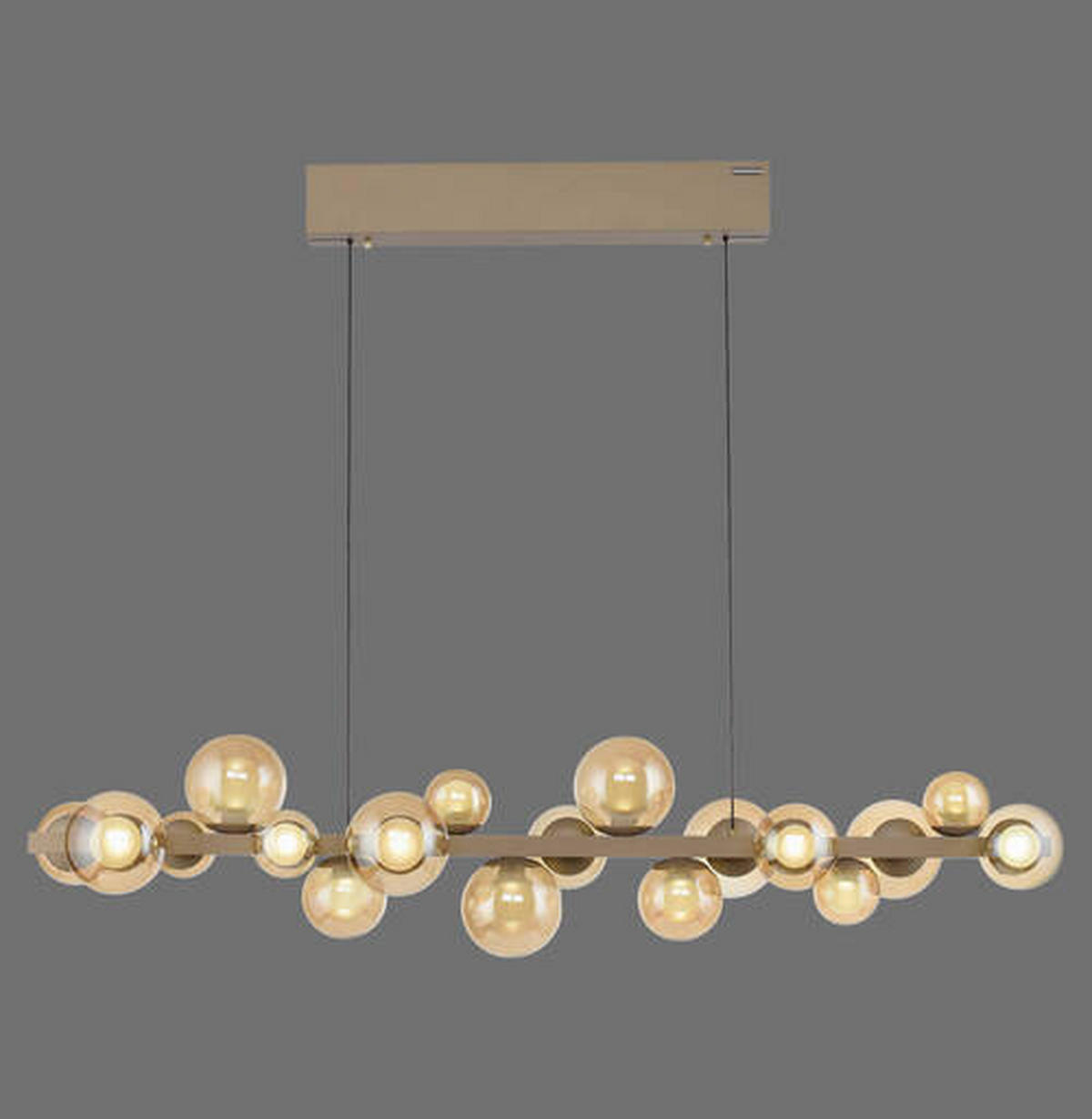 VISEČA NIHALNA LED-SVETILKA  PURE E-POPUP 45 W//2700-5000 K/230 V/ - barve brona, Basics, kovina/umetna masa (120/29.5/240cm) - Neuhaus PURE