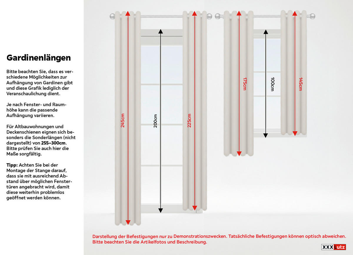 ÖSENSCHAL ALLOVERS blickdicht 140/250 cm   - Naturfarben, Design, Textil (140/250cm) - Joop!