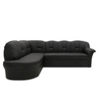 Freisteller von MID.YOU ECKSOFA Schwarz Lederlook.