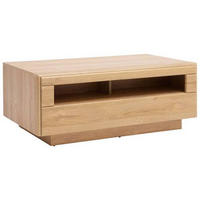 COUCHTISCH in Holzwerkstoff 115/70/45 cm  - Eichefarben/Silberfarben, Konventionell, Holzwerkstoff/Metall (115/70/45cm) - Cantus