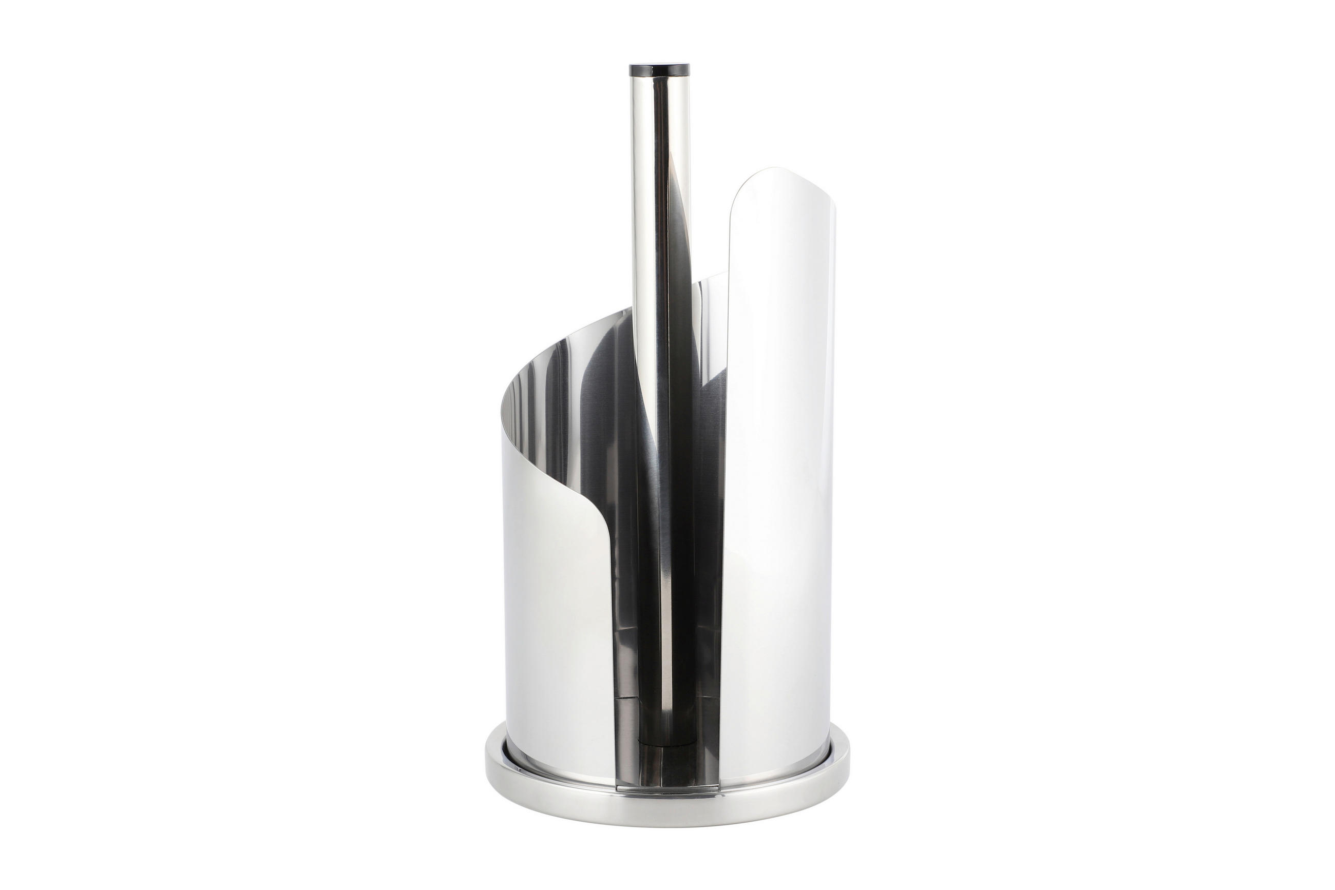 KÜCHENROLLENHALTER - Silberfarben, Basics, Metall (15,5/33cm) - Echtwerk