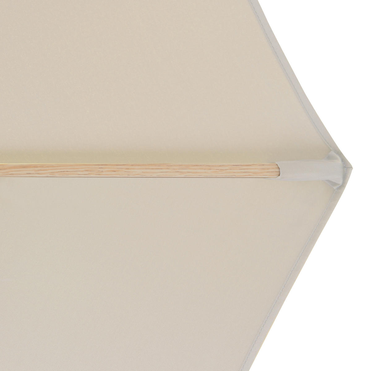 SONNENSCHIRM  350/350 cm  - Eschefarben/Naturfarben, Design, Textil/Metall (350/350cm) - Doppler