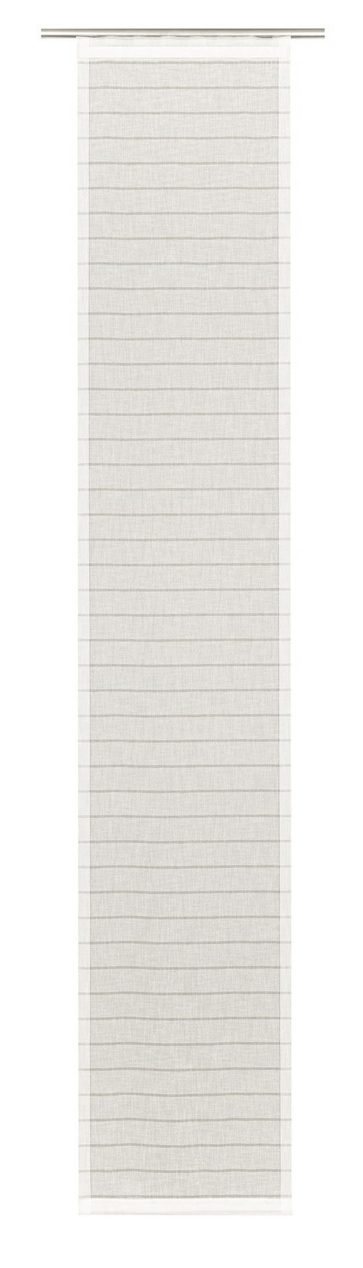 TKANINA ZA PANEL ZAVJESU krem, bež - bež/krem, Basics, tekstil (60cm)