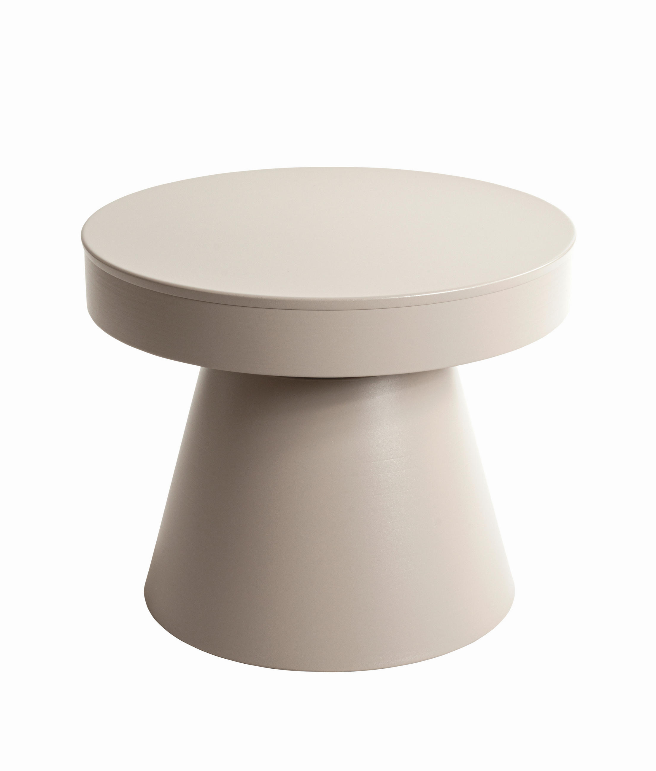 BEISTELLTISCH 50/50/40 cm Kaschmir rund  - Kaschmir, Design, Metall (50/50/40cm)