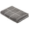 TÖRÖLKÖZŐ 70/140 cm antracit, ezüst  - ezüst/antracit, Natur, textil (70/140cm) - Bio:Vio