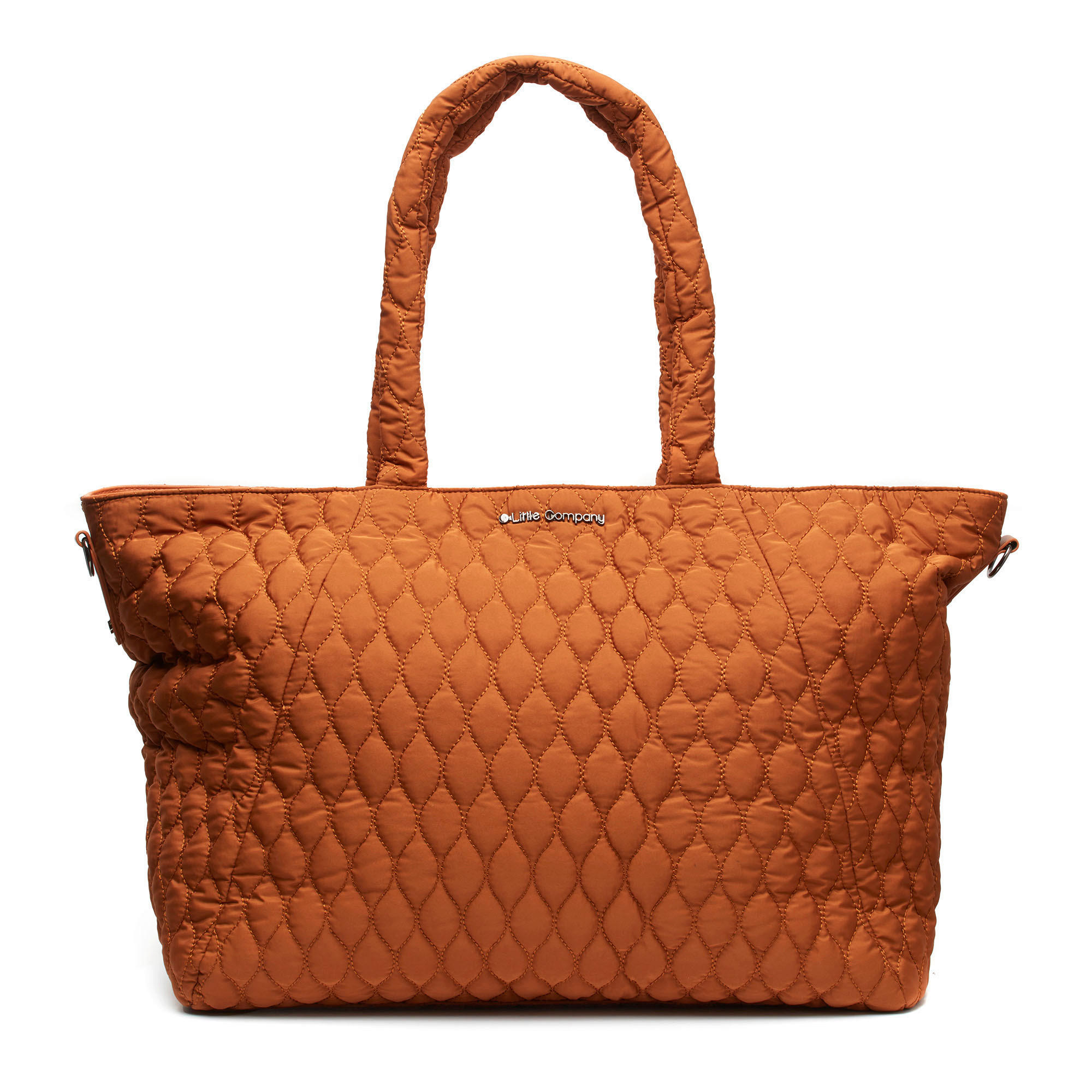 WICKELTASCHE  - Beige/Kupferfarben, Basics, Textil (45/37/15cm)