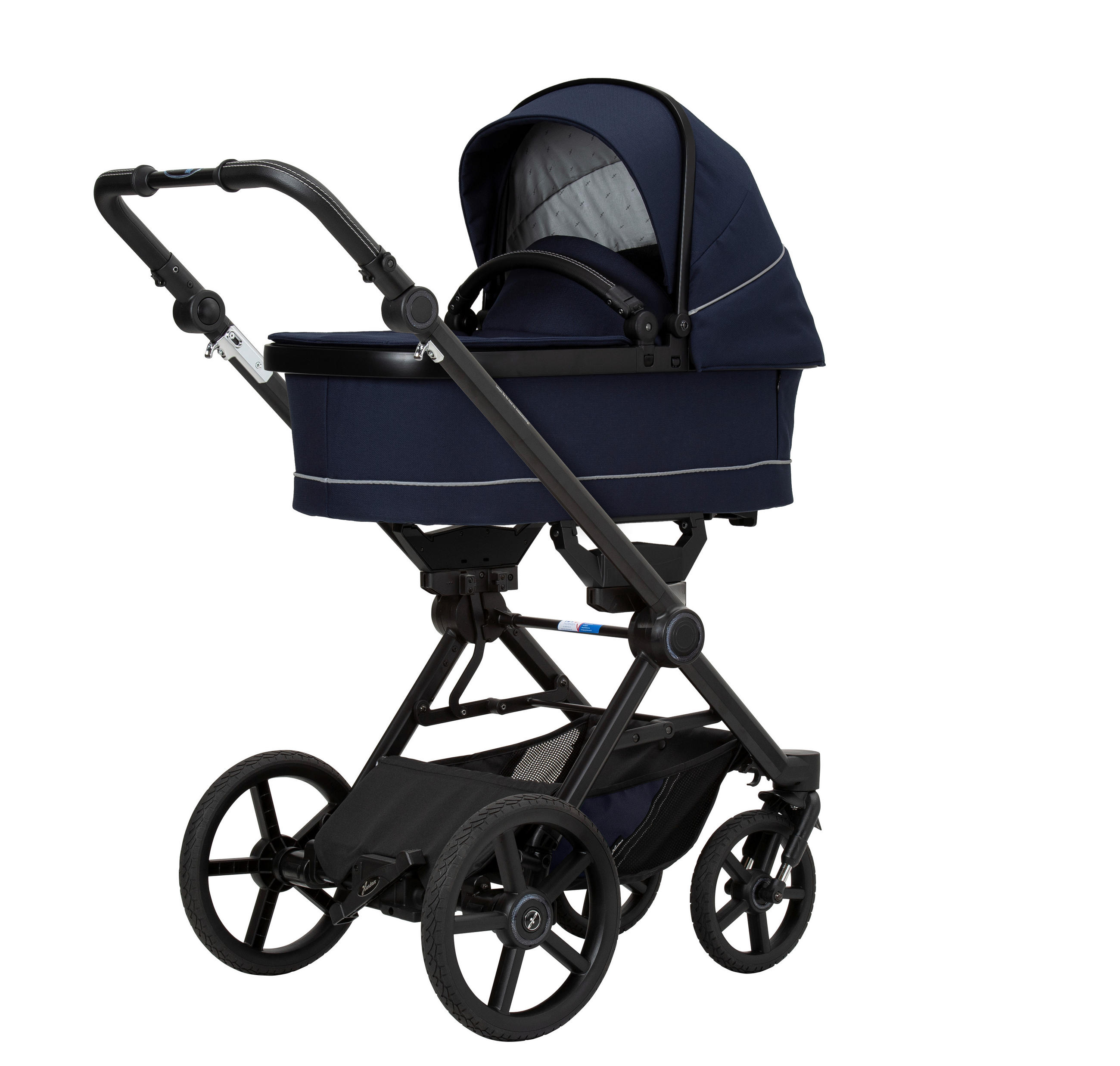 KINDERWAGENSET  Ivy GTR Outdoor  Saphir  - Schwarz/Dunkelblau, Basics, Textil (58/116/96cm) - Hartan