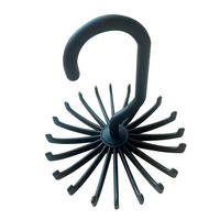 RAMÍNKO NA KRAVATY - černá, Basics, plast (11/11cm) - Homeware