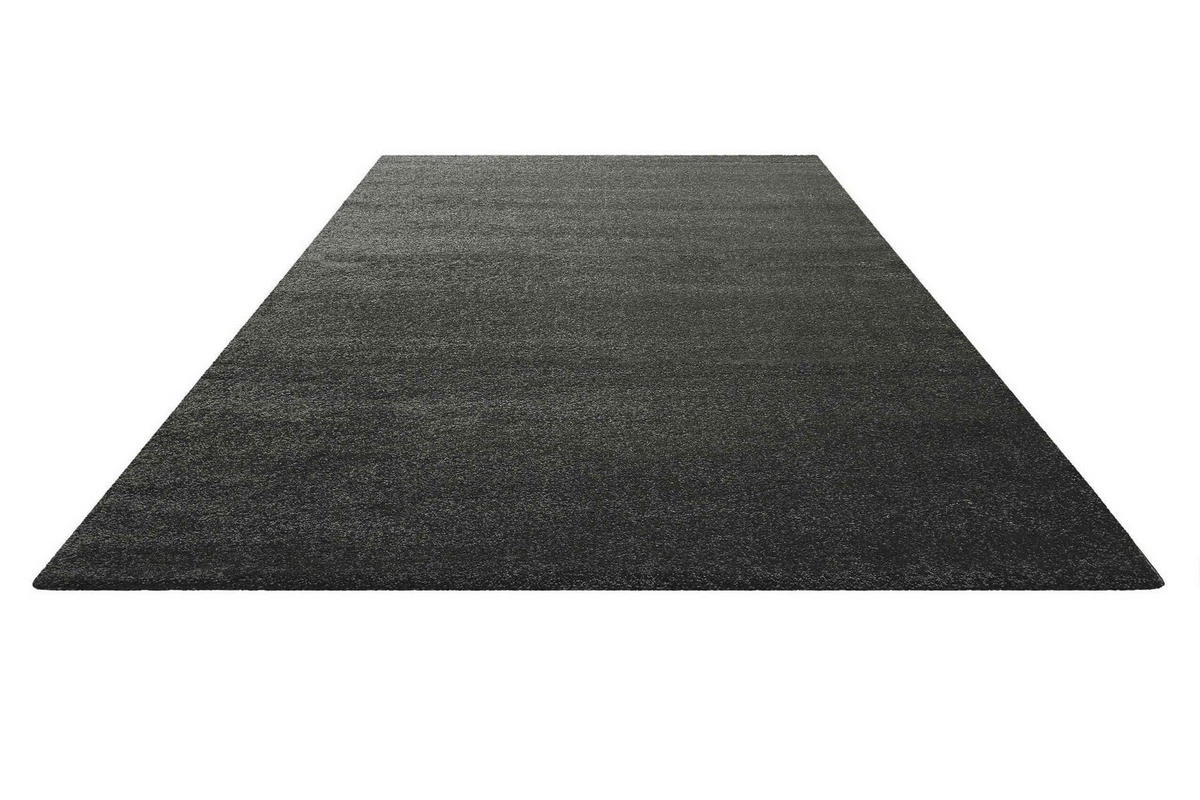 WEBTEPPICH Wohnzimmer 200/290 cm Lido Anthrazit rechteckig  - Anthrazit, KONVENTIONELL, Textil (200/290cm) - WECON HOME