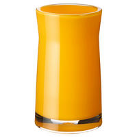 ZAHNPUTZBECHER Kunststoff  - Gelb, Basics, Kunststoff (6,8/12/6,8cm)