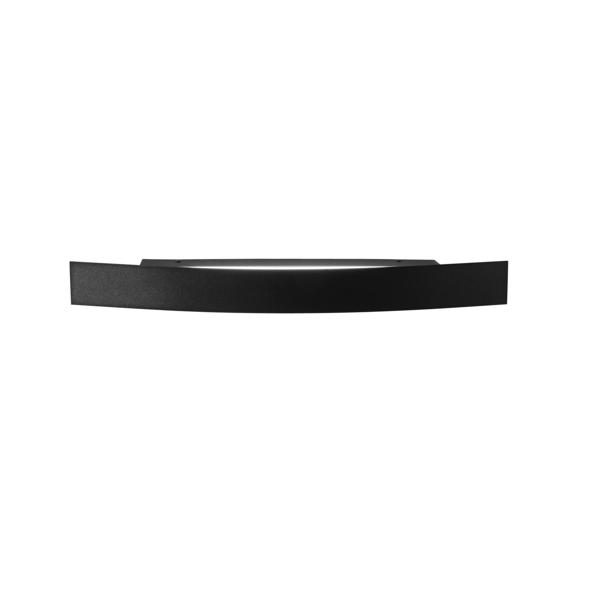 Luce ambiente Design Led-Wandleuchte Luce Ambiente e Design Schwarz, Weiß 6x8.5x60 cm