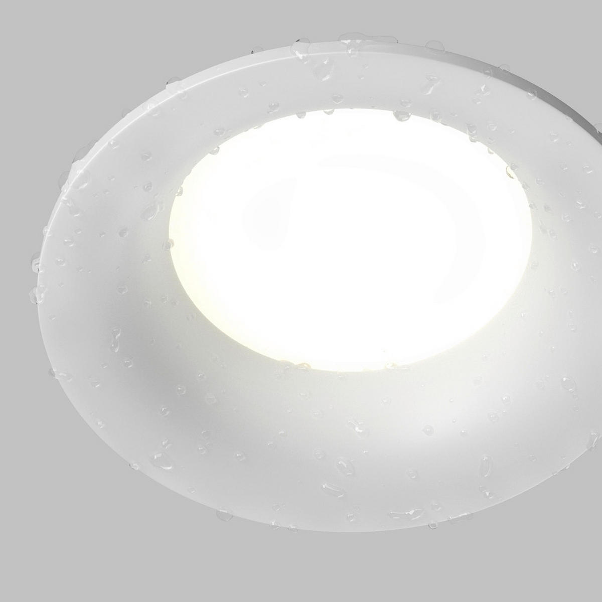 DECKENLEUCHTE  8,5/4 cm    - Weiss, Modern, Metall (8,5/4cm) - MAYTONI