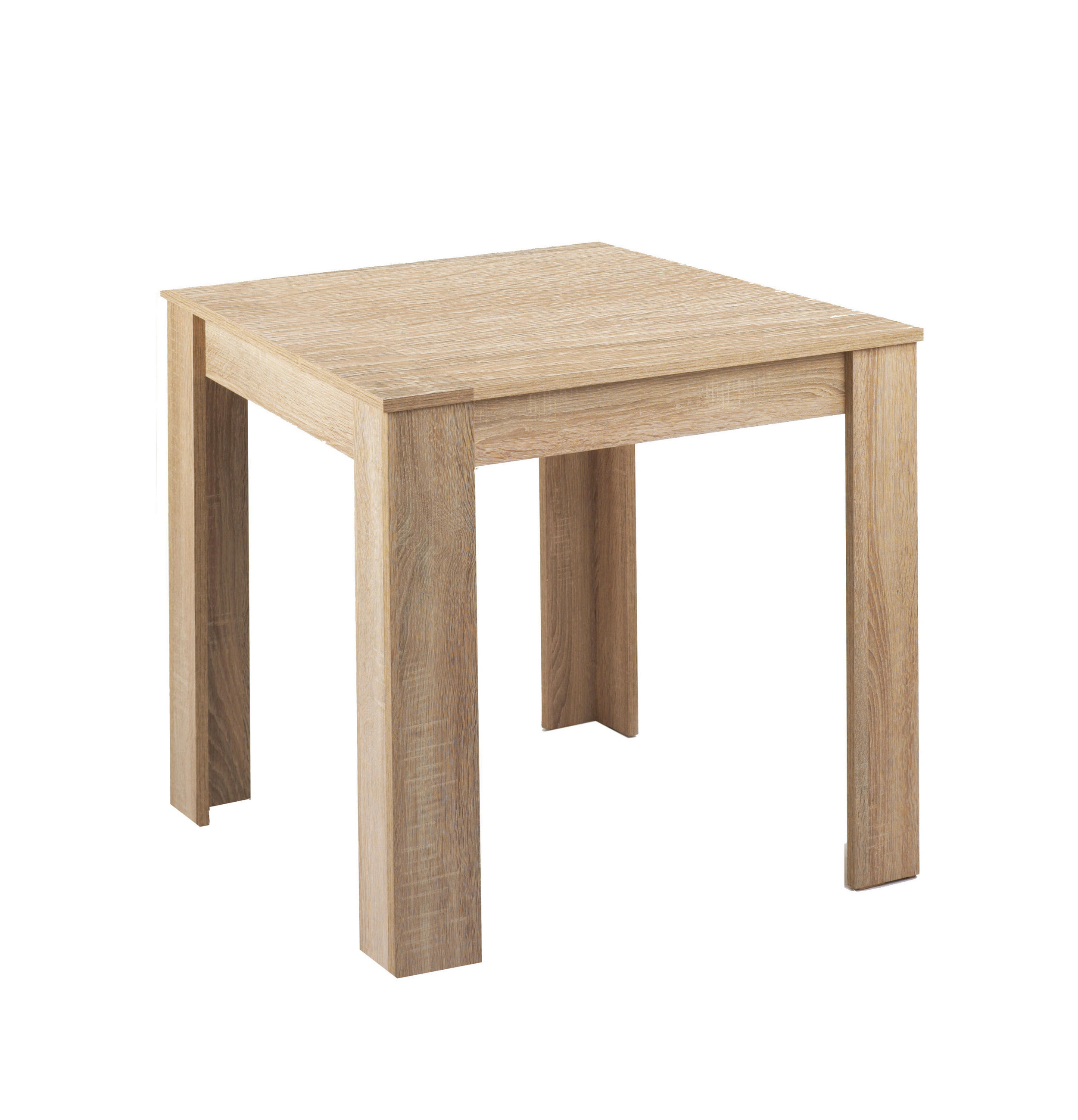 ESSTISCH 80/80/75 cm Nachbildung  Holzwerkstoff in verschiedenen Größen erhältlich, in verschiedenen Holzdekoren erhältlich quadratisch Sonoma Eiche  - Sonoma Eiche, MODERN, Holzwerkstoff (80/80/75cm) - MID.YOU