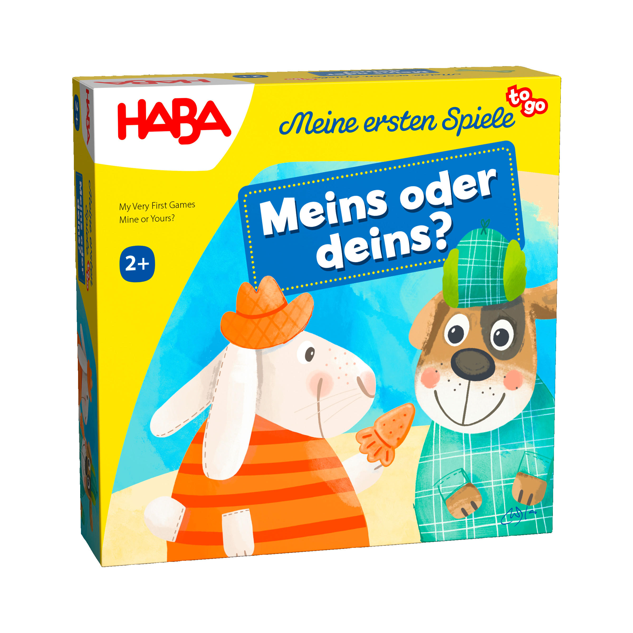 LERNSPIEL Meine ersten Spiele ToGo - Multicolor, Basics, Karton (13/13/3,8cm) - Haba