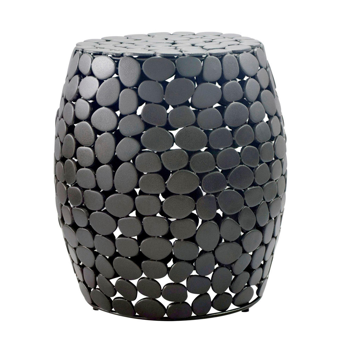 PRÍRUČNÝ STOLÍK, čierna - čierna, Design, kov (40/46/40cm) - Livetastic