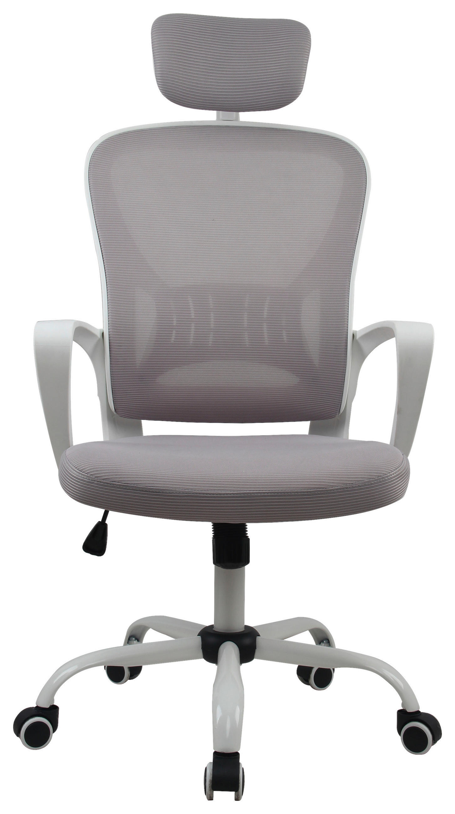 Drehstuhl Caorle Mit Armstützen Hellgrau 140 Kg