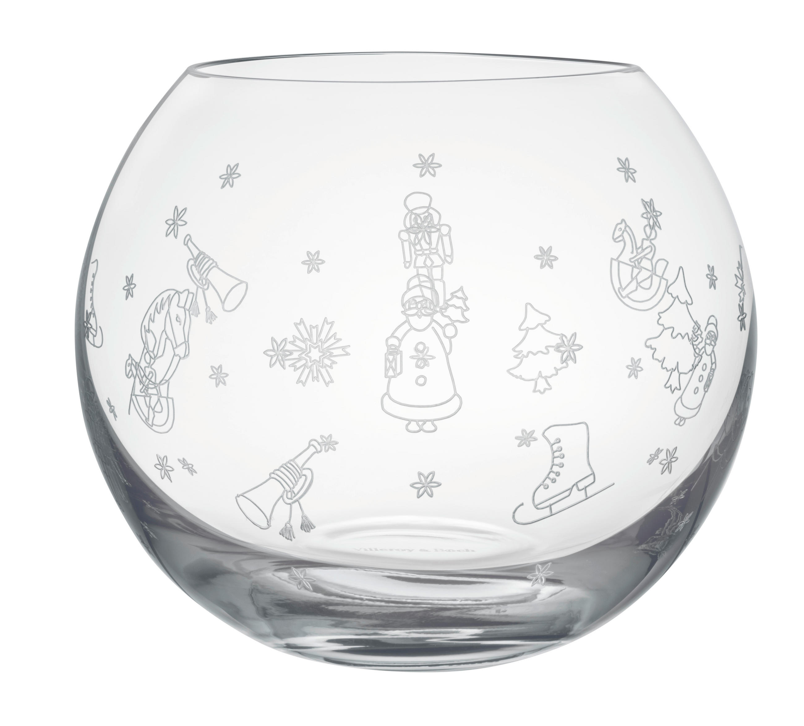 DRŽALO ZA ČAJNO SVEČKO - prozorno, Design, steklo (11,00/11,0/9,30cm) - Villeroy & Boch