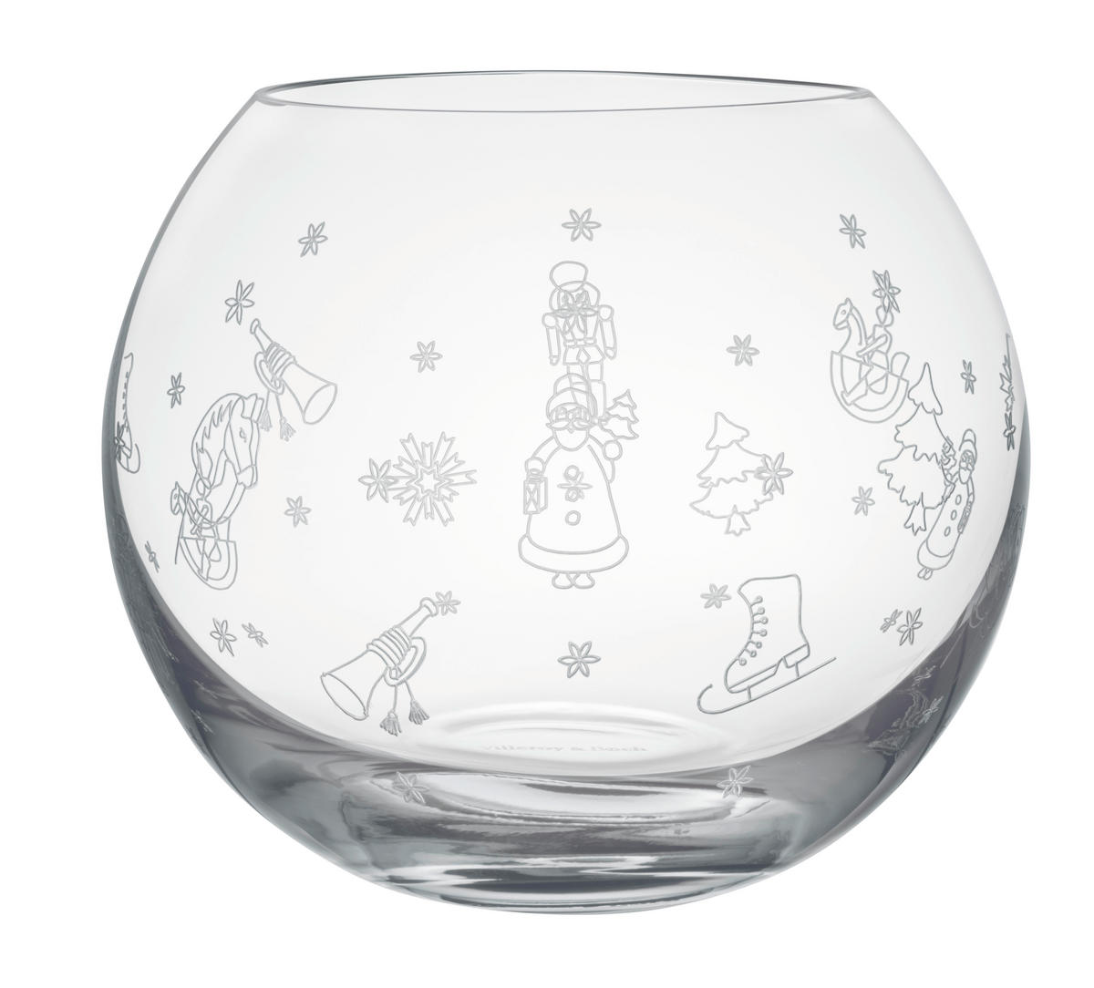 DRŽALO ZA ČAJNO SVEČKO - prozorno, Design, steklo (11,00/11,0/9,30cm) - Villeroy & Boch