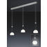 LED-HÄNGELEUCHTE - Chromfarben/Nickelfarben, Design, Metall (104/150cm) - Bankamp LED-HÄNGELEUCHTE - Chromfarben/Nickelfarben, Design, Metall (104/150cm) - Bankamp