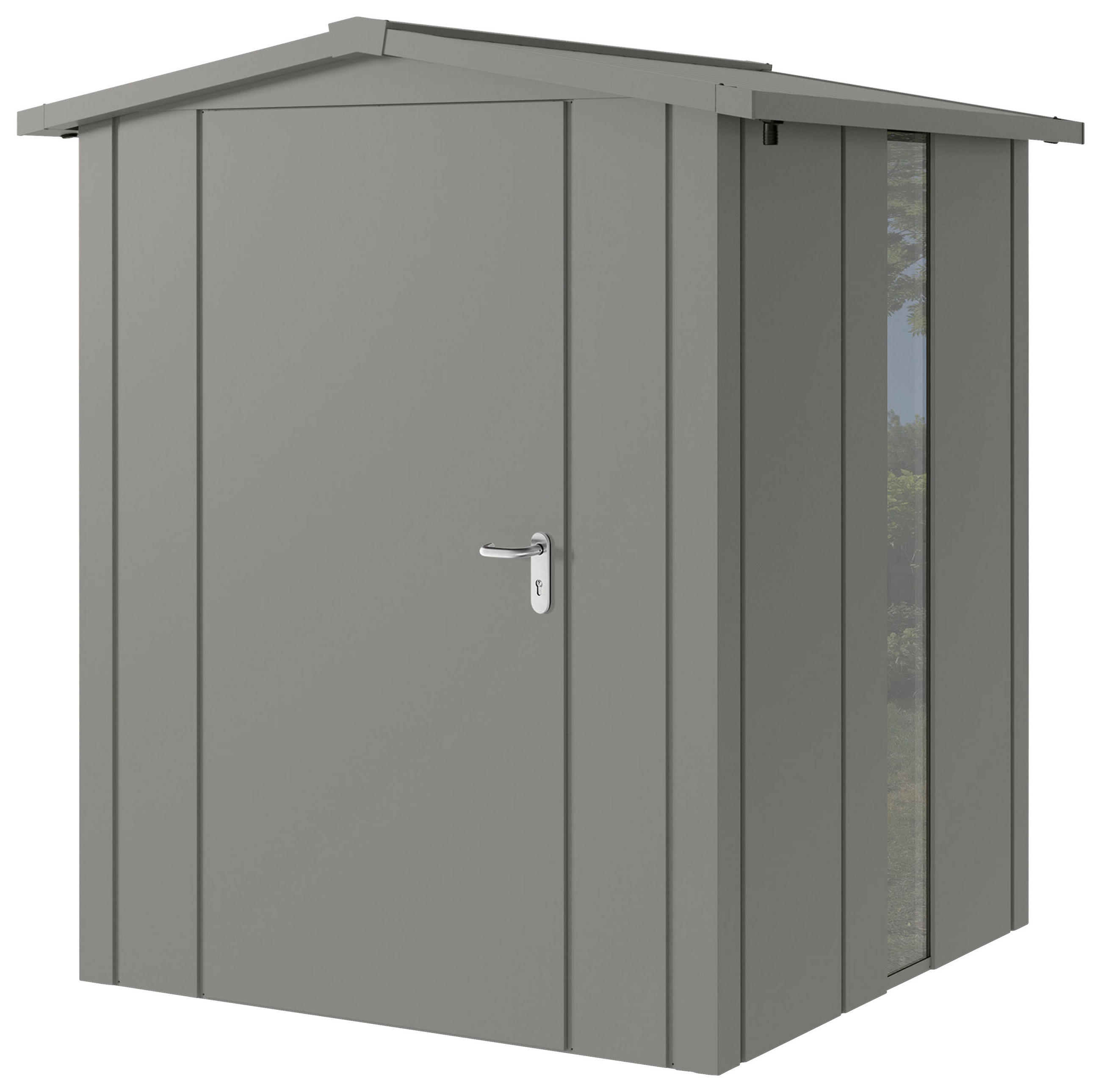 GERÄTEHAUS 187/219/181 cm  - Anthrazit, Basics, Metall (187/219/181cm) - Hörmann