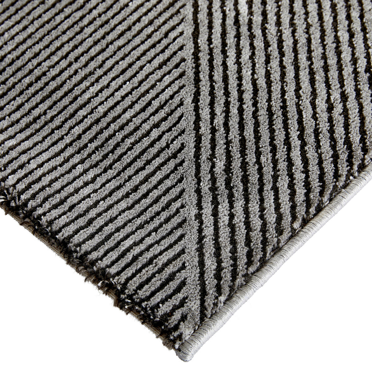 WEBTEPPICH 133/190 cm Grau  - Grau, Design, Textil (133/190cm) - Novel