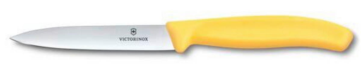 GEMÜSEMESSER Swiss Classic  - Gelb/Silberfarben, Basics, Kunststoff/Metall (21.2/2.3cm) - Victorinox