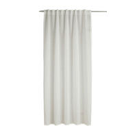 FERTIGVORHANG halbtransparent  - Creme, Basics, Textil (135/245cm)