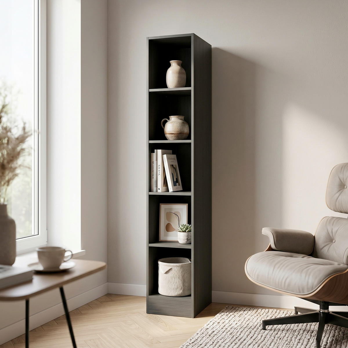 REGAL  30/200/60 cm Anthrazit  - Anthrazit, Modern, Holzwerkstoff (30/200/60cm) - Held