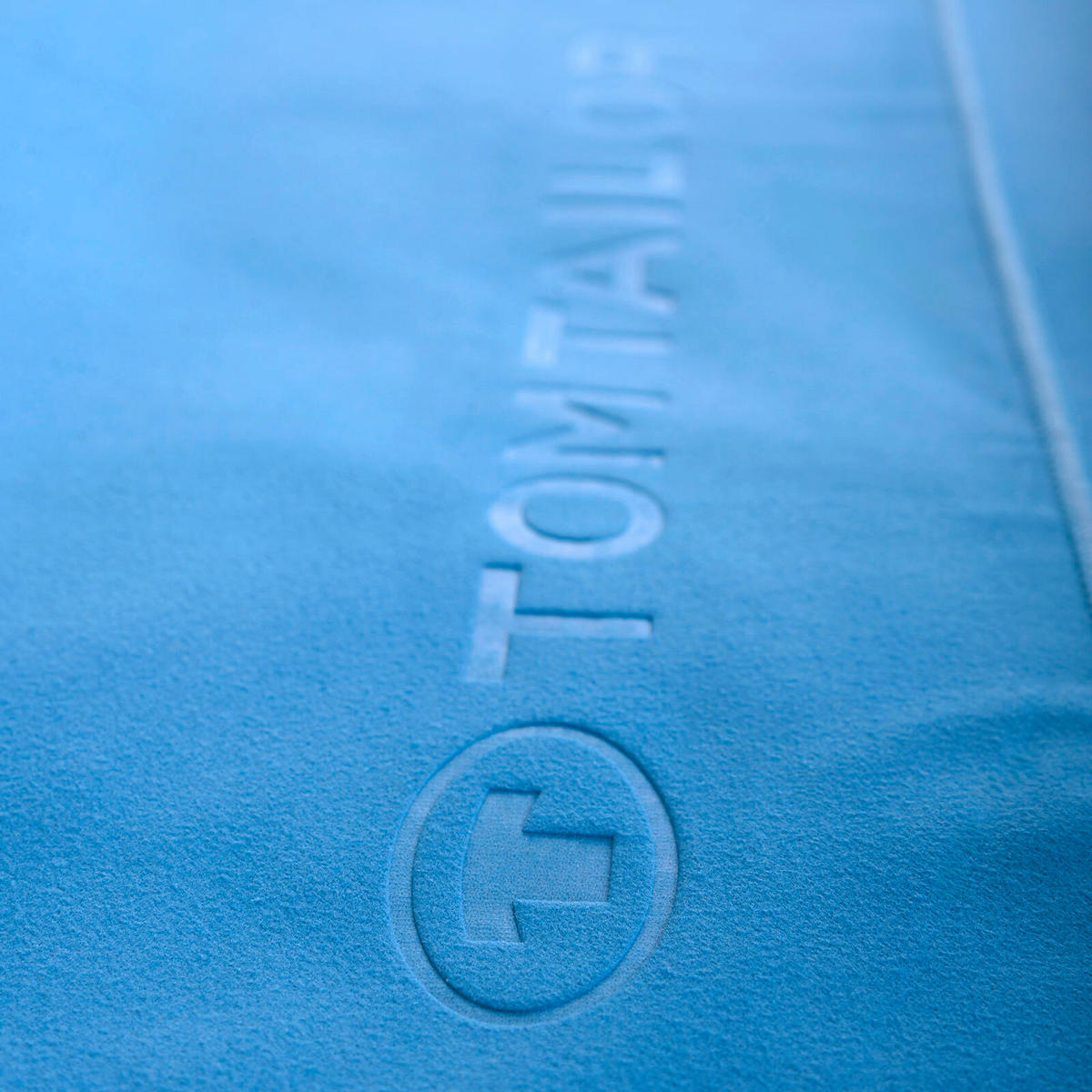 SPORTHANDTUCH Blau  - Blau, Basics, Textil (70/140cm) - Tom Tailor