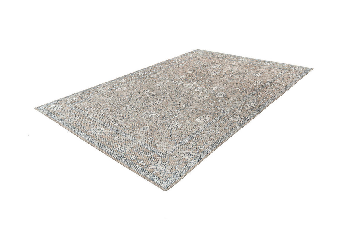 VINTAGE KOBEREC, 160/230 cm, zelená, béžová - zelená/béžová, Konvenční, textil (160/230cm)