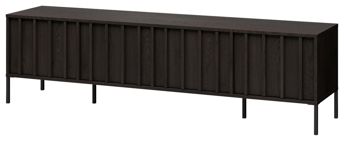 LOWBOARD  180/50/40 cm   - Wengefarben, Design, Holz (180/50/40cm) - MID.YOU