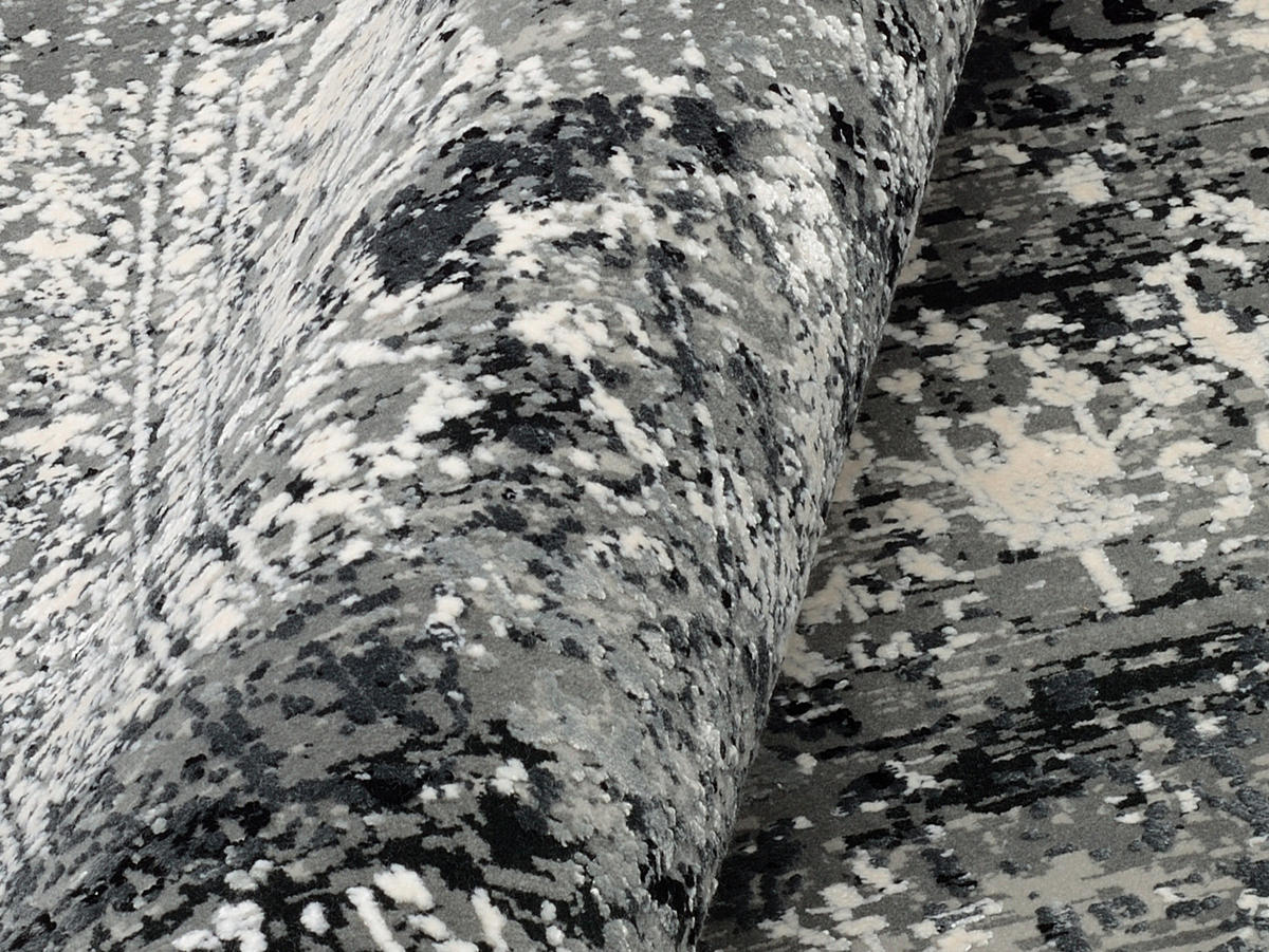 WEBTEPPICH 200/200 cm Avignon Dunkelgrau  - Dunkelgrau, Design, Textil (200/200cm) - Dieter Knoll