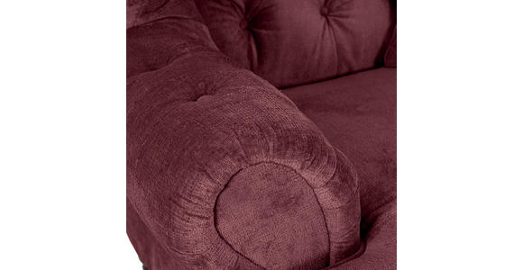 XXL-SESSEL - Bordeaux/Schwarz, Design, Holz/Textil (127/106/149cm) - Landscape