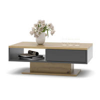 COUCHTISCH in Holzwerkstoff  - Graphitfarben/Eiche Artisan, Design, Holzwerkstoff (120/43/65cm) - MID.YOU