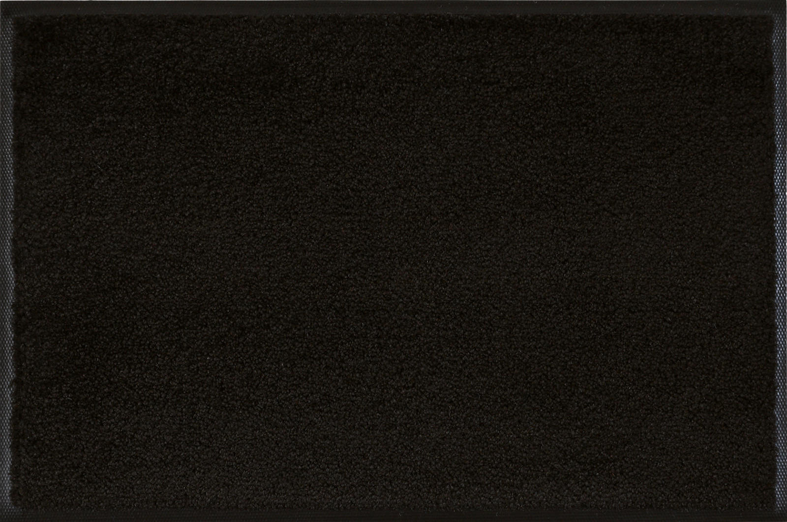 LÄUFER 60/180 cm Raven Black  - Schwarz, KONVENTIONELL, Kunststoff (60/180cm) - wash+dry