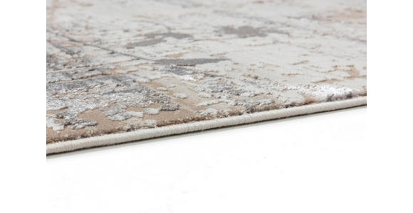 WEBTEPPICH 80/150 cm Antea Grau, Beige  - Beige/Grau, Design, Textil (80/150cm) - Novel