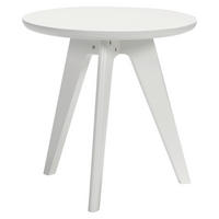 HOCKER Weiß  - Weiß, Design (45/44/45cm) - Hasena
