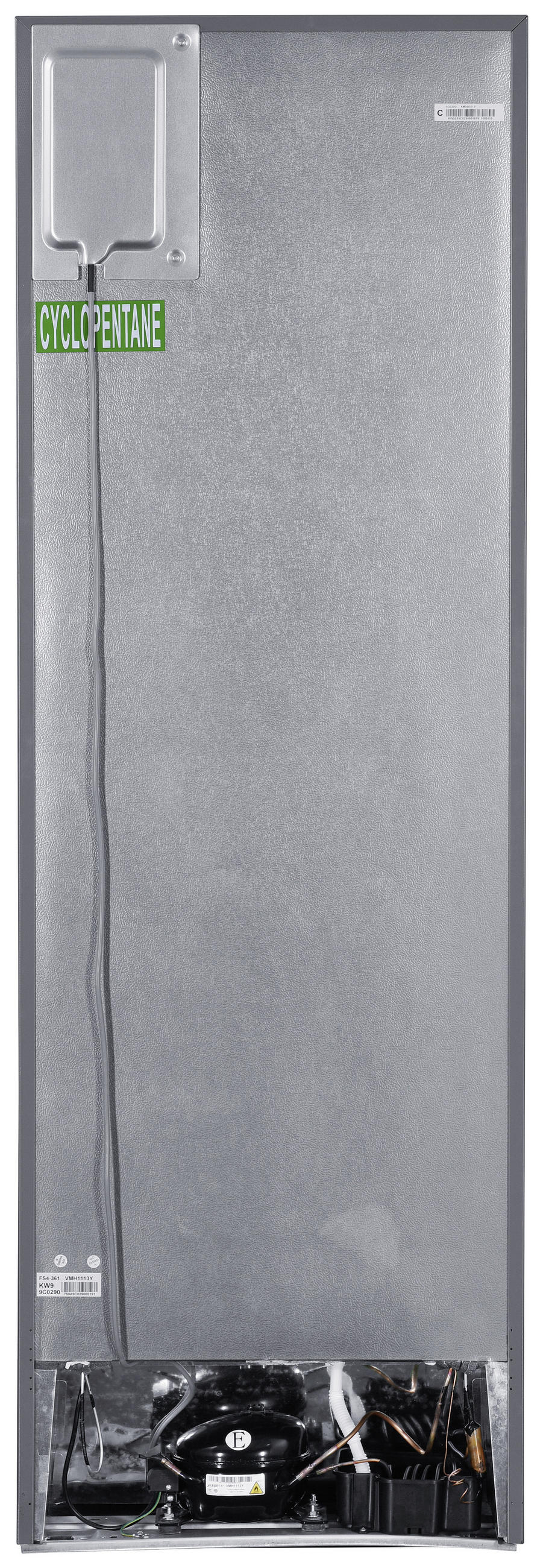 FRENCH-DOOR 64/186/69 cm FD351.4A++NF IX  - Edelstahlfarben, Basics, Metall (64/186/69cm) - Wolkenstein
