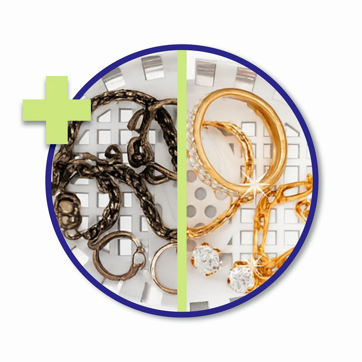 ULTRASCHALLREINIGER Lichterblitz  - Grau, Basics, Kunststoff/Metall (18,5/13/11,5cm) - Lichterblitz