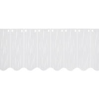 VITRÁZSFÜGGÖNY 50 cm  - fehér, Konventionell, textil (50cm) - Esposa