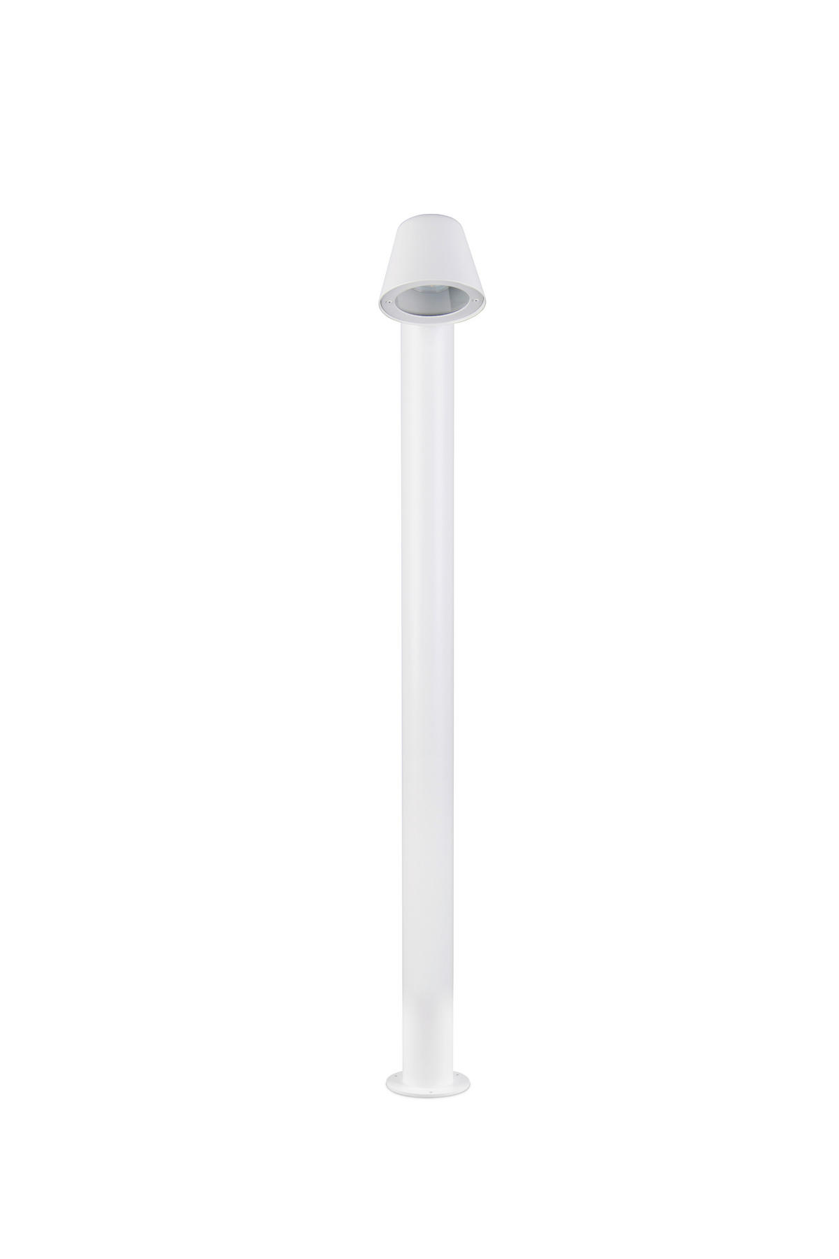 WEGELEUCHTE Beni 11.5/100/20 cm  - Klar/Weiß, Design, Glas/Metall (11.5/100/20cm) - Trio Leuchten