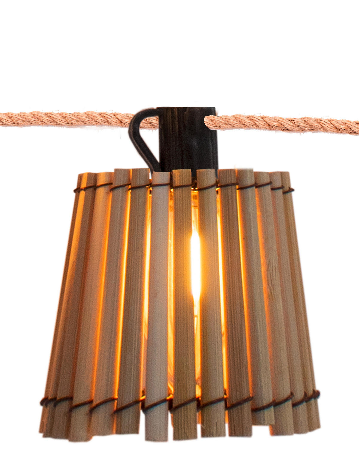 LICHTERKETTE 800 cm  - Naturfarben/Braun, Natur, Naturmaterialien (800cm) - New Garden
